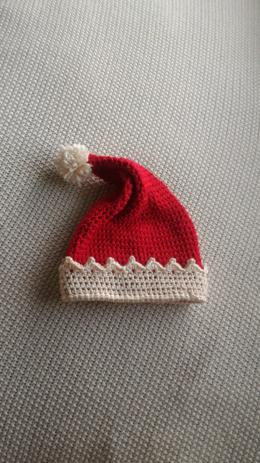 Nikolausmütze, Weihnachten, Nikolaus, Weihnachtsmann, Weihnachtsmütze, Baby-Weihnachtsmütze, Kinder-Weihnachtsmütze, Erwachsene Gehäkelte Nikolausmütze, Weihnachten, Nikolaus, Weihnachtsmann, Weihnachtsmütze, Baby-Weihnachtsmütze, Kinder-Weihnachtsmütze, Erwachsene Gehäkelte von TheSolsticeAtelier