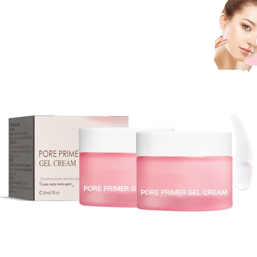 Face Primer, Magical Perfecting Base Face Primer, Light Translucent Concealer Skin Cream, New Magical Perfecting Base Face Primer, enge Poren, Flattened Skin, Easy Makeup (2 Stück) von TheSosy