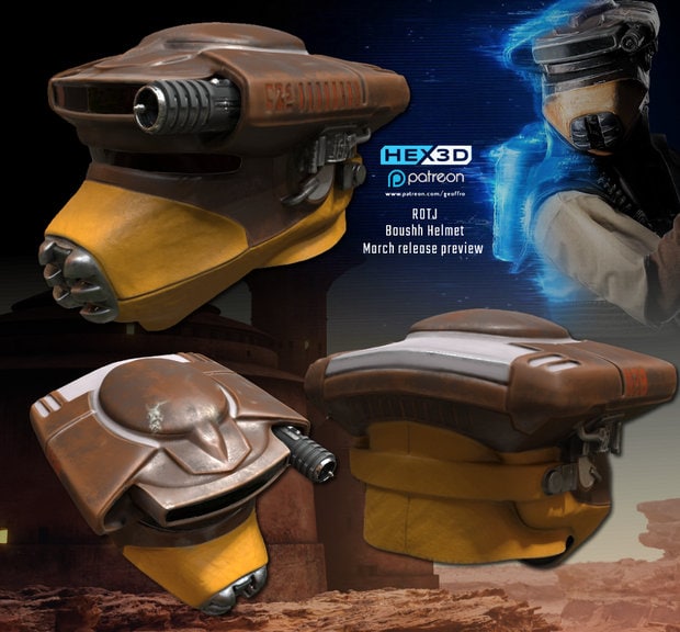 Leias Kopfgeldjäger Helm Leias Kopfgeldjäger Helm von TheStarForge