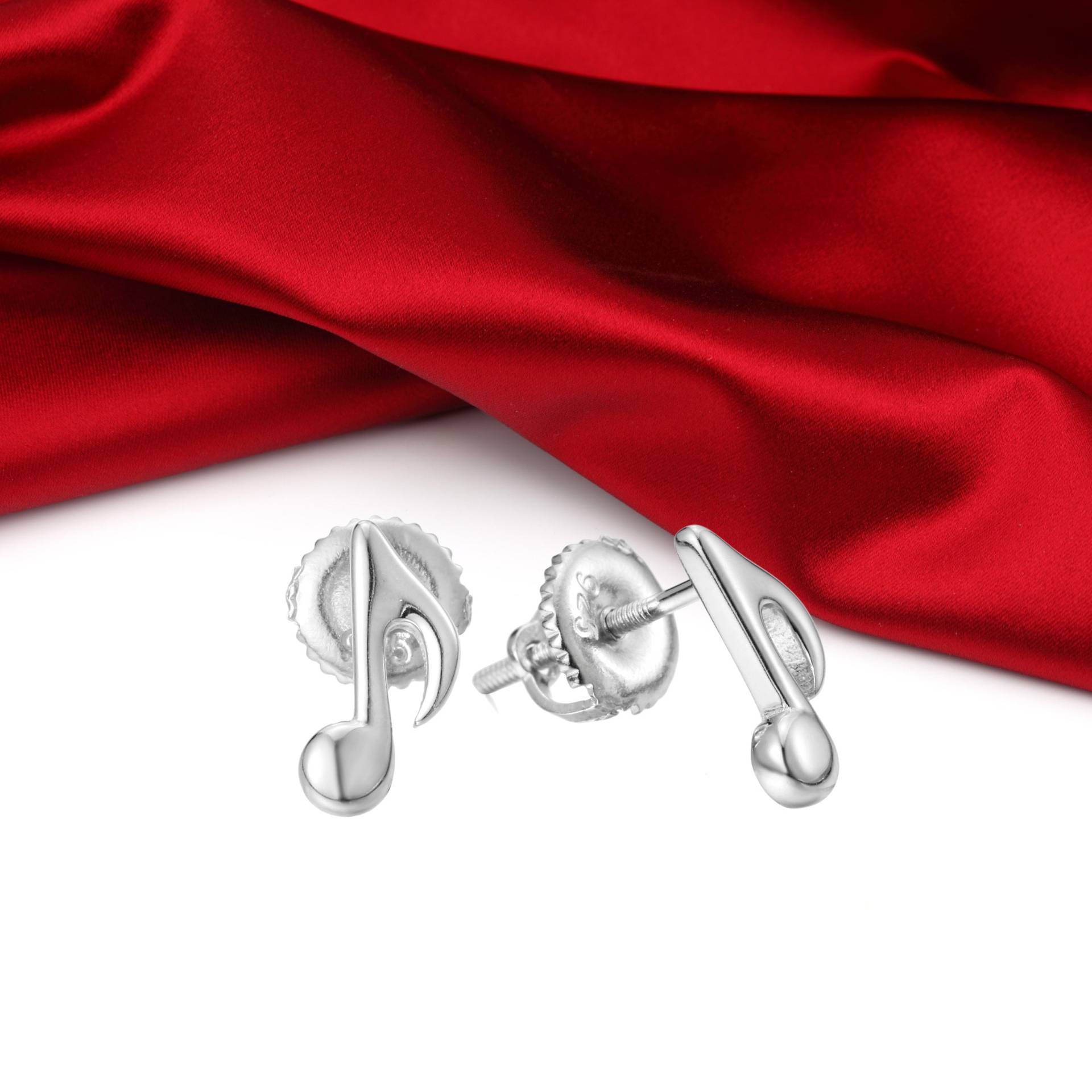 sterling Silber Music Note Ohrstecker Musiker Geschenk sterling Silber Music Note Ohrstecker Musiker Geschenk von TheSterlingMuse