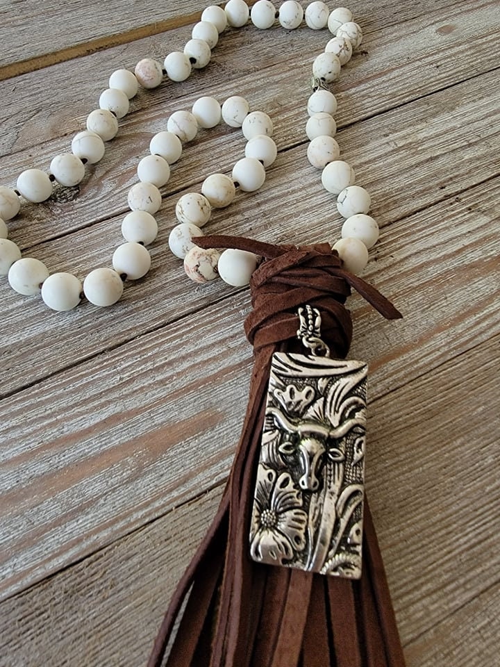 Rustikale Boho Southwestern Perlen Halskette Rustikale Boho Southwestern Perlen Halskette von TheStonedCow
