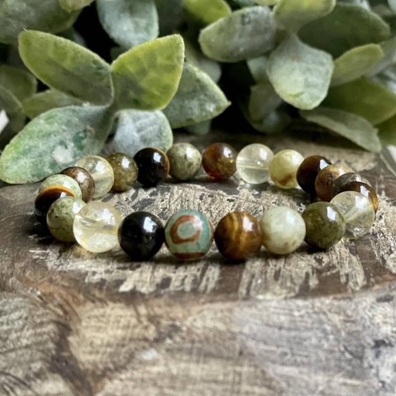 Lebe Mutig, Unerbittlich + Mutig | Anti-Aufschieber Armband von TheSunTheMoonDesign