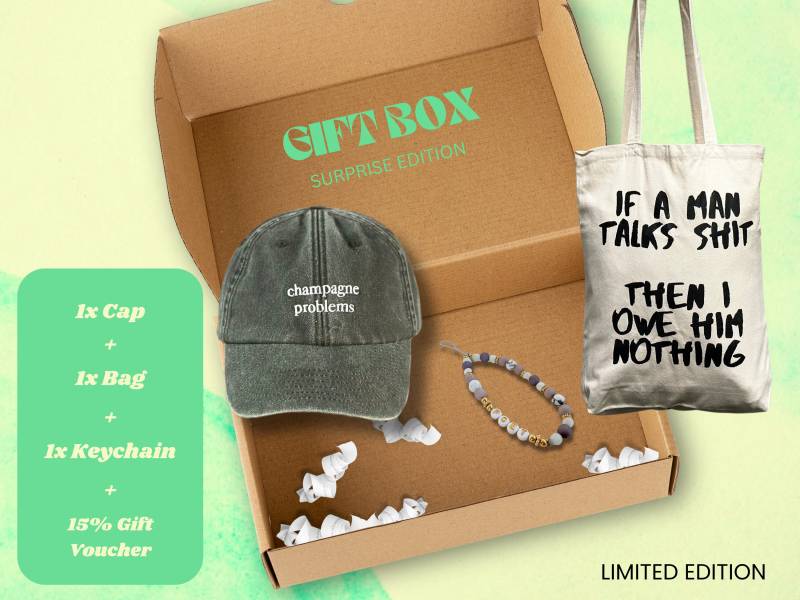 Swift Geschenkbox - Surprise Merch Konzert Starter Pack Taylor Poets Geburtstag von TheSwiftShopDE