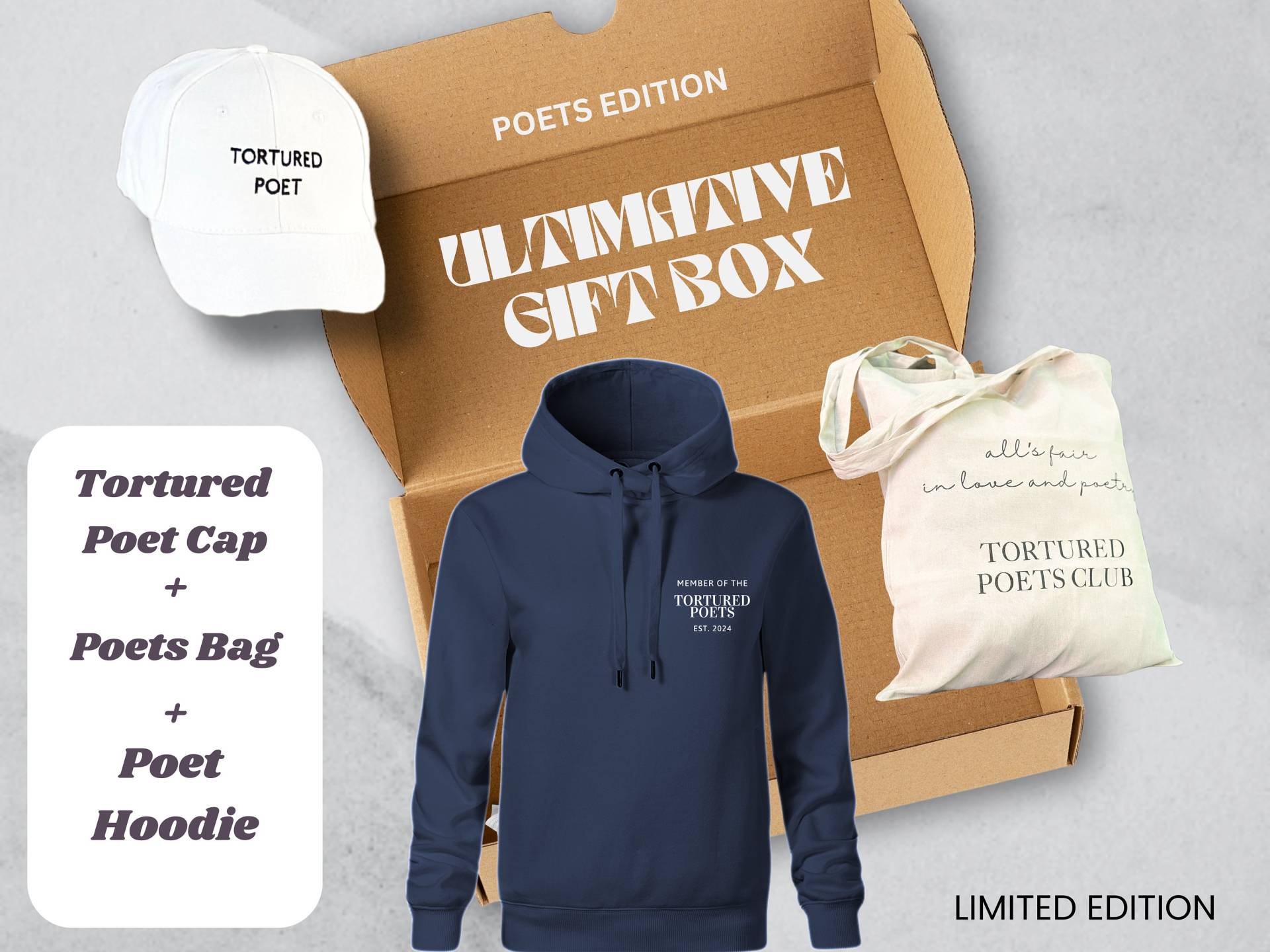 Ultimative Fan Geschenkbox - Merch Konzert Starter Pack Taylor Lover Poets Theswiftshopde von CuratedByKarma