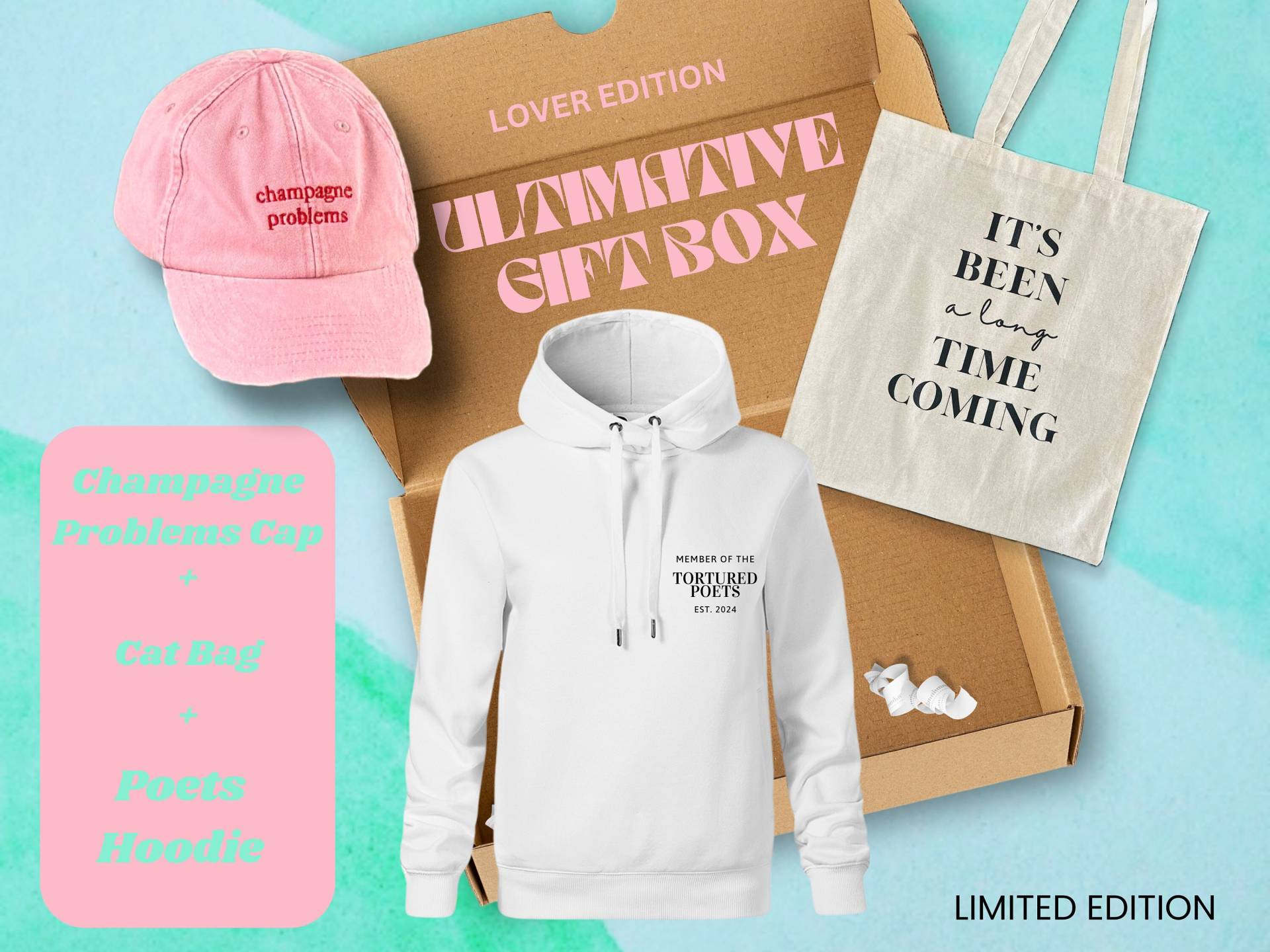 Ultimative Fan Geschenkbox - Merch Konzert Starter Pack Taylor Lover Poets Theswiftshopde von CuratedByKarma