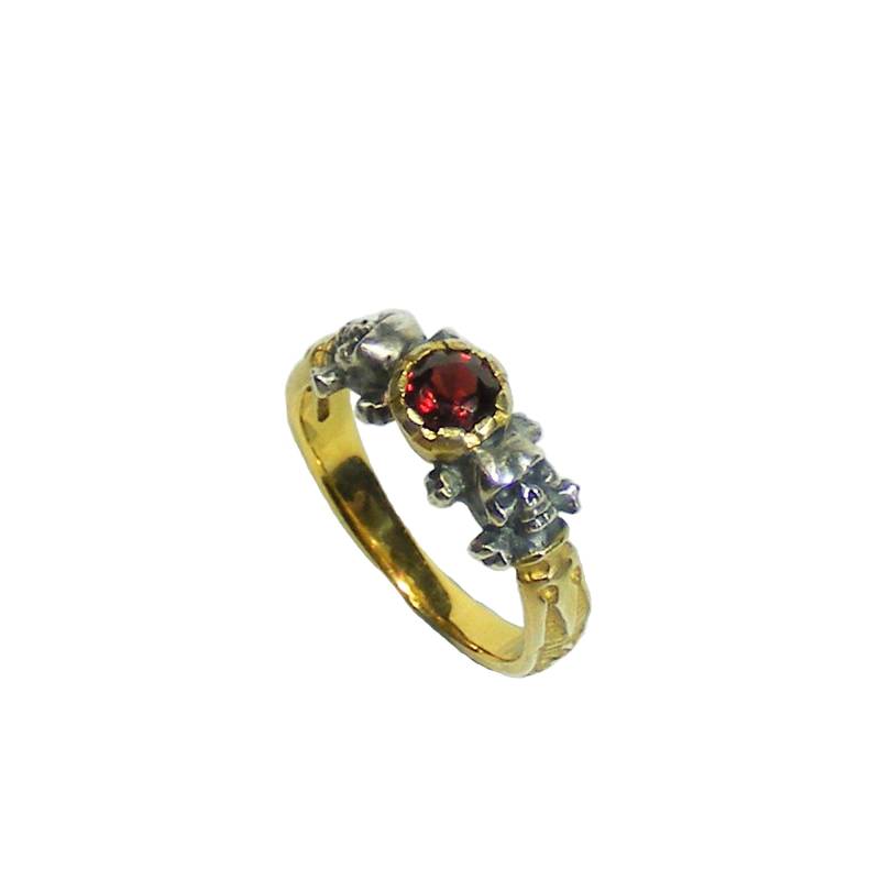 sterling Silber Piraten Verlobungsring sterling Silber Piraten Verlobungsring von TheTJE
