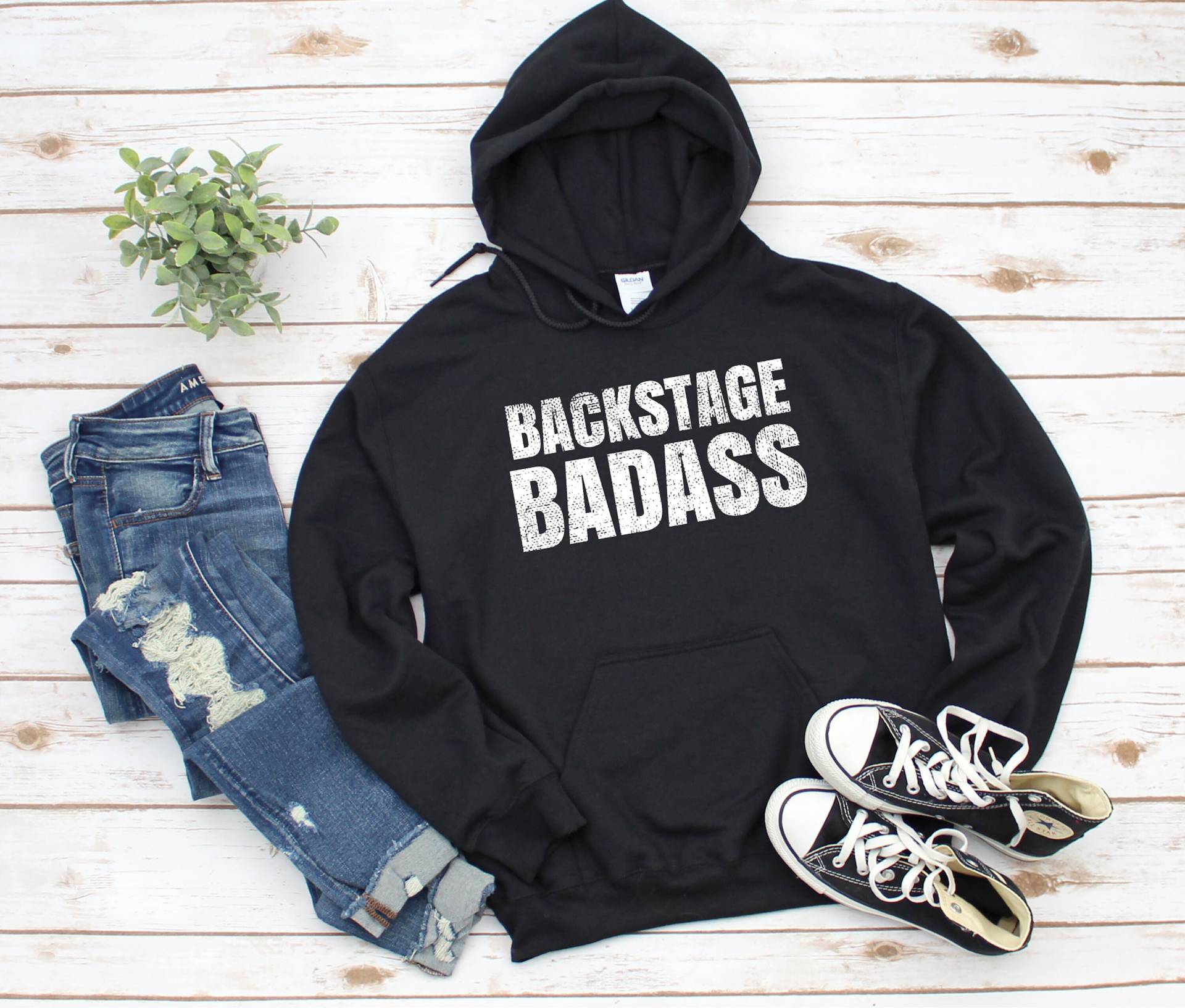 Backstage Badass Bühnencrew Lustig Theater Schauspiel Schauspieler Schauspielerin von TheTheatreLife