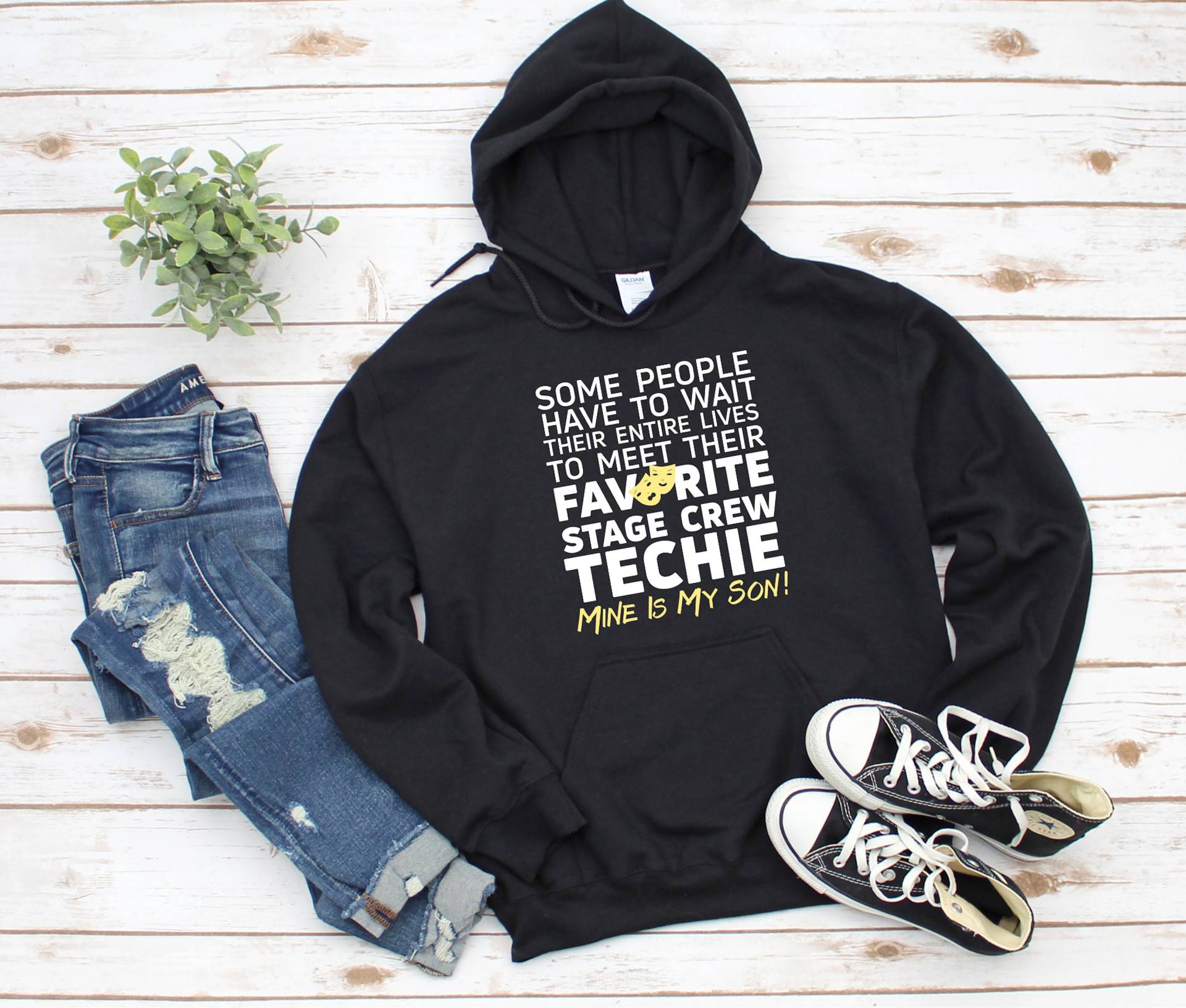 Lieblings-stage Crew Techie Mine Ist Mein Sohn Familientheater von TheTheatreLife