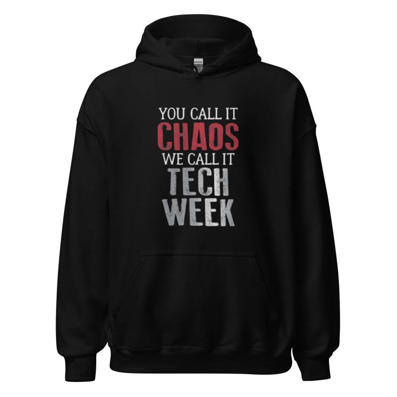 Tech Week Chaos Theater Hoodie Backstage Stage Crew Geschenk von TheTheatreLife