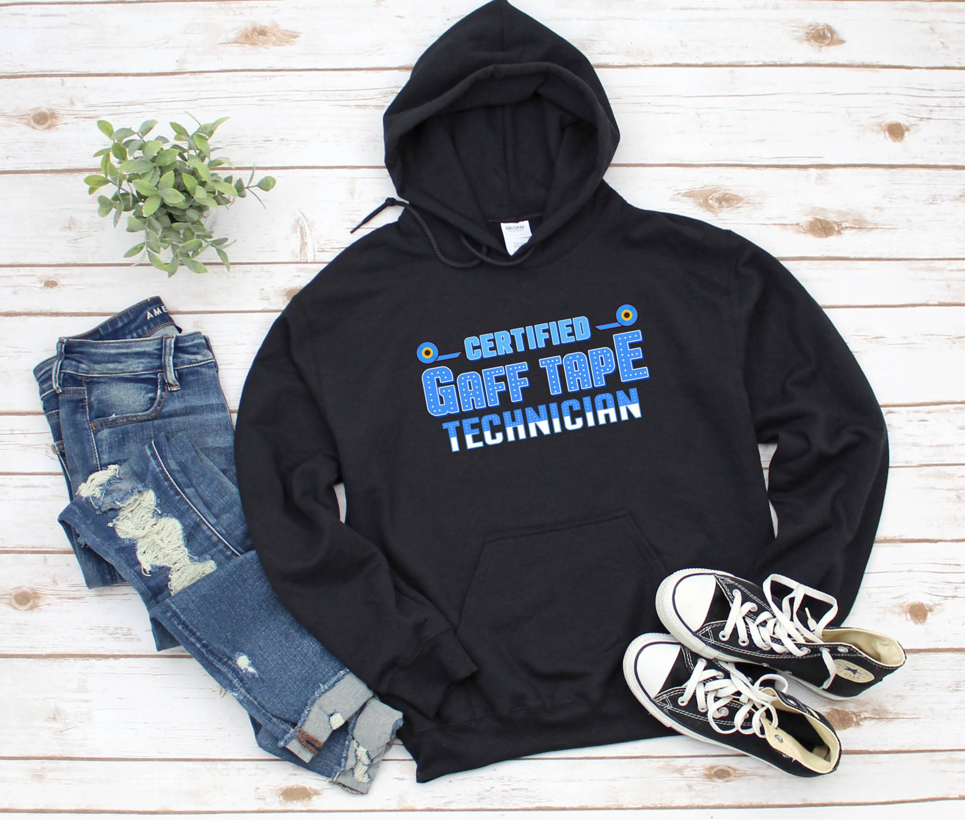 Zertifizierter Gaff Tape Techniker Lustige Theater Bühnencrew Backstage Tech von TheTheatreLife