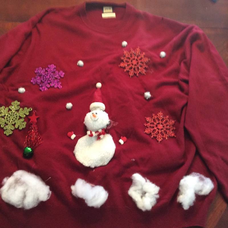 Hässlicher Weihnachtspullover, Partypullover von TheThreadingHouse