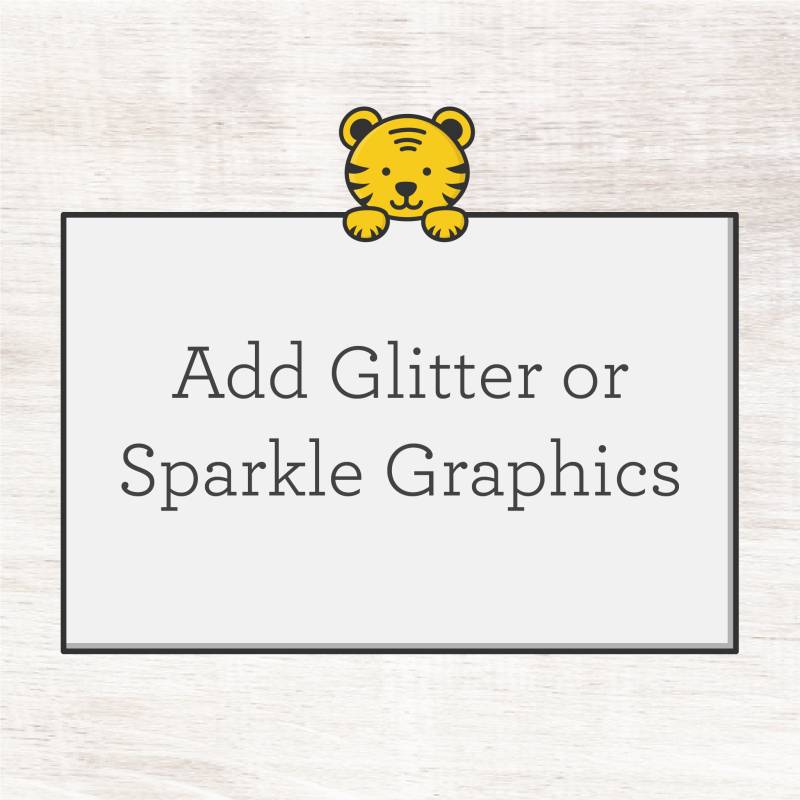 Glitzer Oder Vinyl Add-On Für Shirts Und Htv Aufkleber Glitzer Oder Vinyl Add-On Für Shirts Und Htv Aufkleber von TheTigersTrunk
