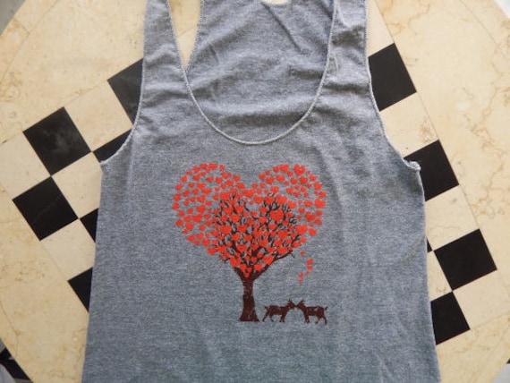 Goat Love Triblend Racerback Tank Design Ziegen Farm Life von TheTinyFarmer
