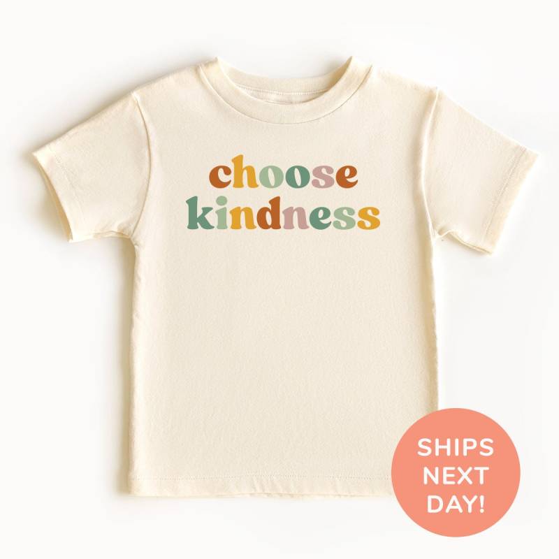 Wählen Sie Freundlichkeit Shirt Und Onesie® Be Kind Kleinkind Inspirational Kinder Positivität & Jugend Geschenk Für von TheTinyThreadsCo