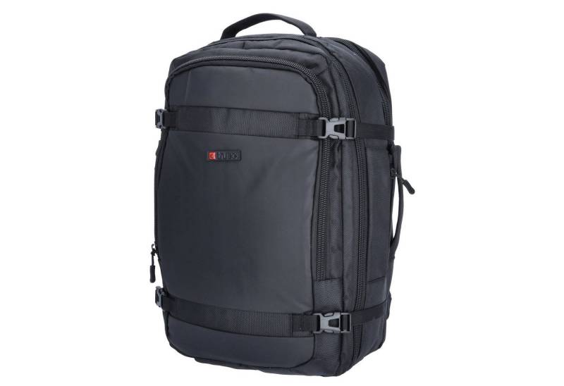 TheTrueC Freizeitrucksack TheTrueC Rucksack Business Line - Milan Black (1-tlg) von TheTrueC