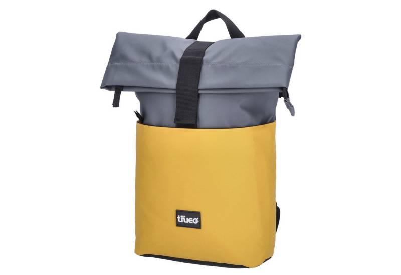 TheTrueC Freizeitrucksack TheTrueC Rucksack Urban Line - Alma yellow-grey (1-tlg) von TheTrueC