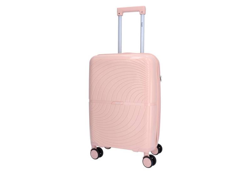 TheTrueC Koffer TheTrueC 4-Rad Trolley 55cm Paris rose, 4 Rollen Rollen von TheTrueC