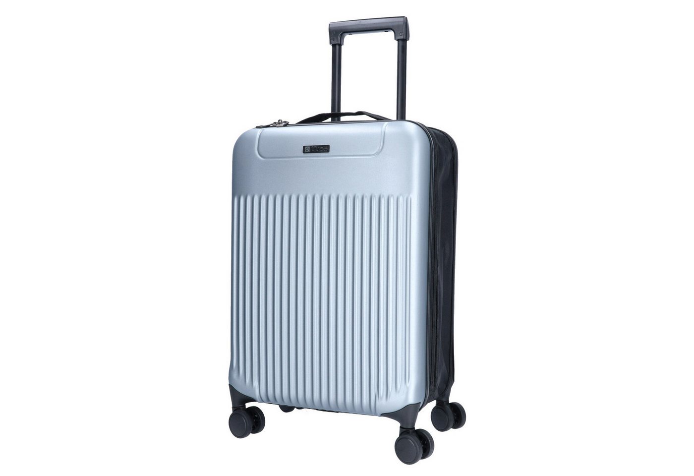 TheTrueC Koffer TheTrueC 4-Rad Trolley Faltbar 55cm - OSLO silber, 4 Rollen Rollen TheTrueC Koffer TheTrueC 4-Rad Trolley Faltbar 55cm - OSLO silber, 4 Rollen Rollen von TheTrueC