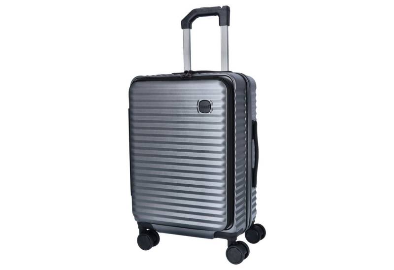 TheTrueC Koffer TheTrueC 4-Rad Trolley S - MONACO grey, 4 Rollen Rollen von TheTrueC