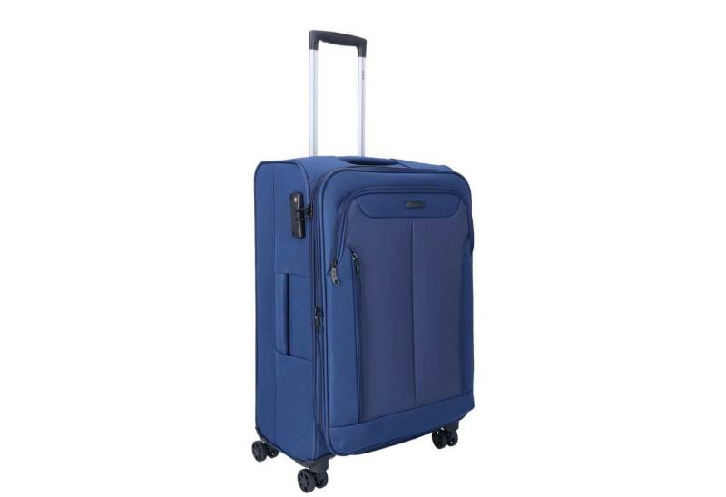 TheTrueC Koffer TheTrueC 4 Rollen Koffer Superlight 68cm Kopenhagen navy, 4 Rollen Rollen von TheTrueC