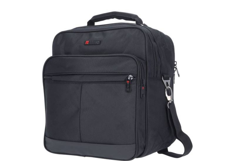 TheTrueC Umhängetasche TheTrueC Herren Flugumhänge Business Line - Raven schwarz (1, 1-tlg., 1) von TheTrueC