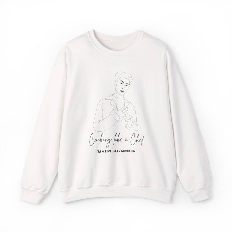 stray Kids Inspired Sweatshirt | God's Menu Cooking Like A Chef Bright Colours Unisex Crewneck von TheUntamedMind
