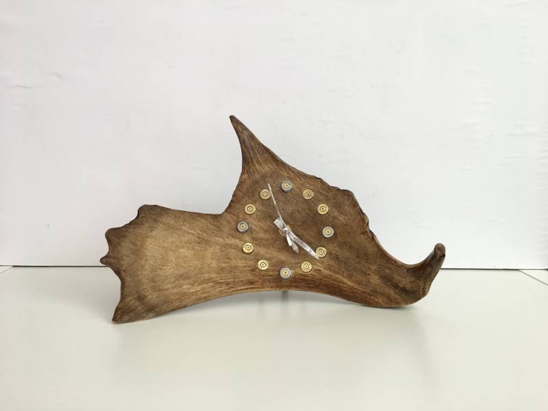 Einzigartige Handgefertigte Uhr Aus Dammhirsch - Die Ist Ein Unikat von TheVINTAGEShopBG