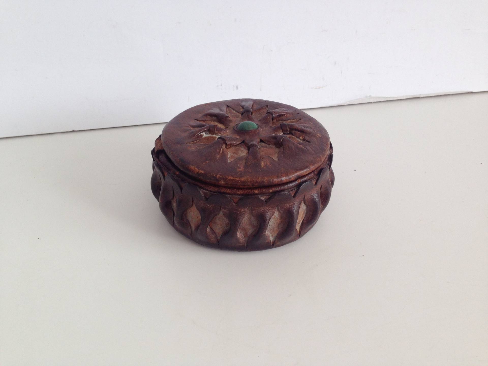 Vintage Echtleder Box - Leder Trinket Schmuck Echt Memory Vintage Echtleder Box - Leder Trinket Schmuck Echt Memory von TheVINTAGEShopBG