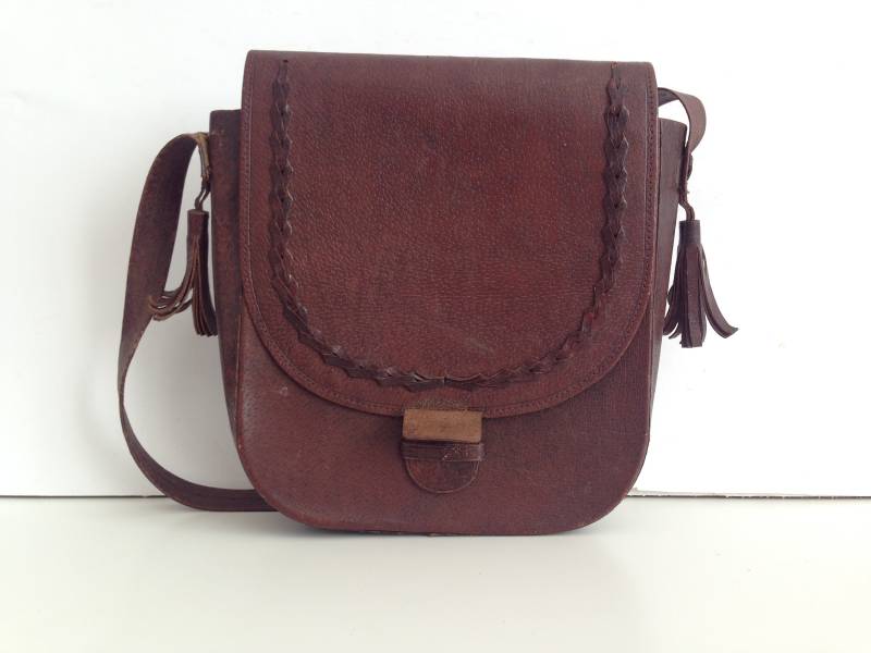 Vintage Echtleder Tasche - Retro Ledertasche Alte Aus 70' Braune Echt Leder Umhängetasche Vintage Echtleder Tasche - Retro Ledertasche Alte Aus 70' Braune Echt Leder Umhängetasche von TheVINTAGEShopBG