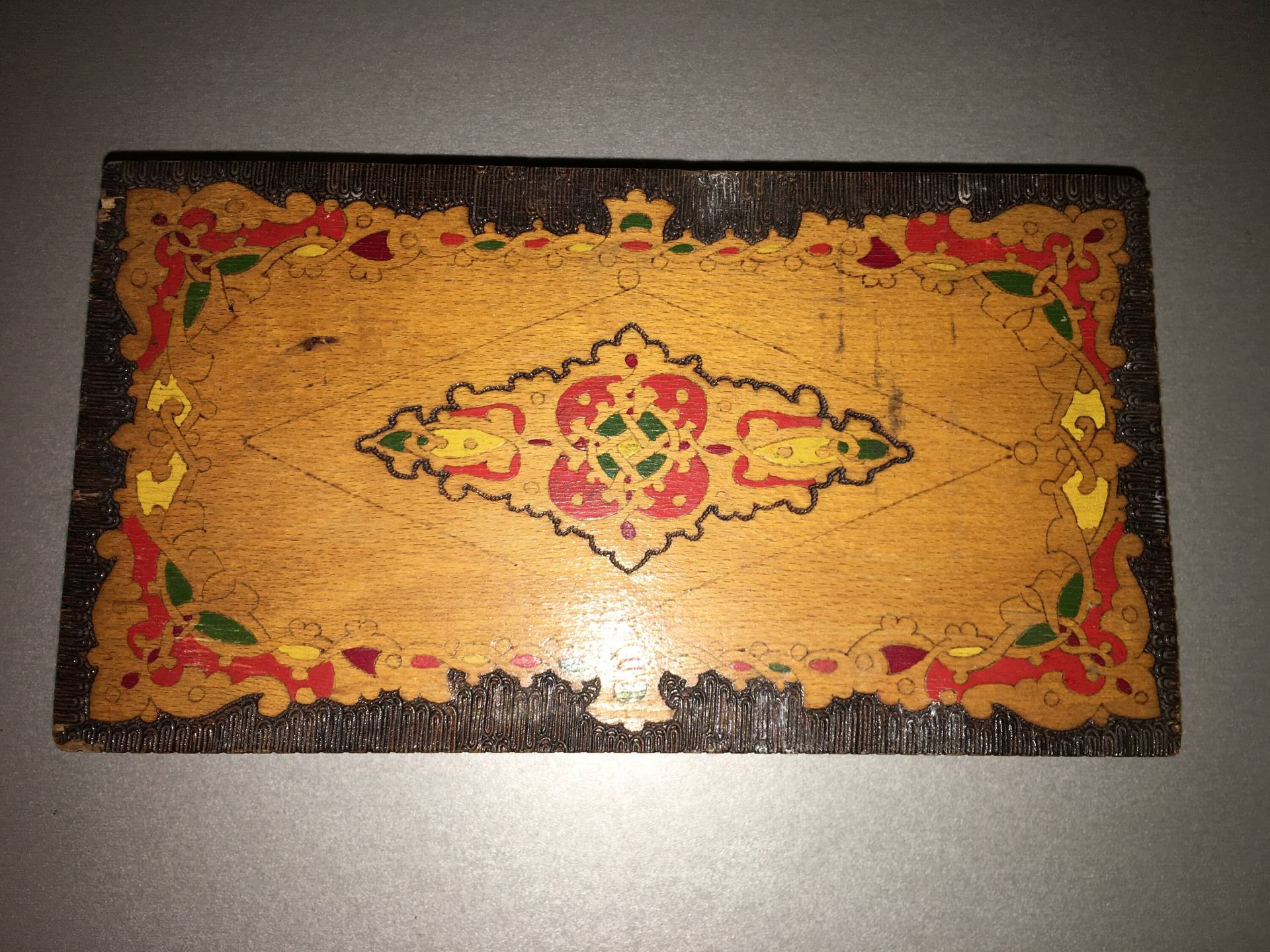 Vintage Pyrographie Box - Holz Schmuck Memory Retro Home Deko Vintage Pyrographie Box - Holz Schmuck Memory Retro Home Deko von TheVINTAGEShopBG