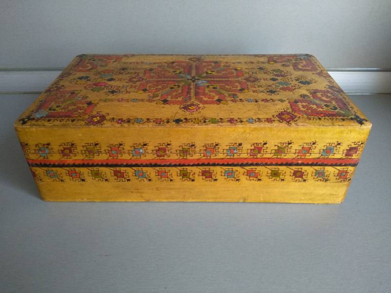 Vintage Pyrographie Box - Holz Schmuck Memory Retro Home Deko Vintage Pyrographie Box - Holz Schmuck Memory Retro Home Deko von TheVINTAGEShopBG