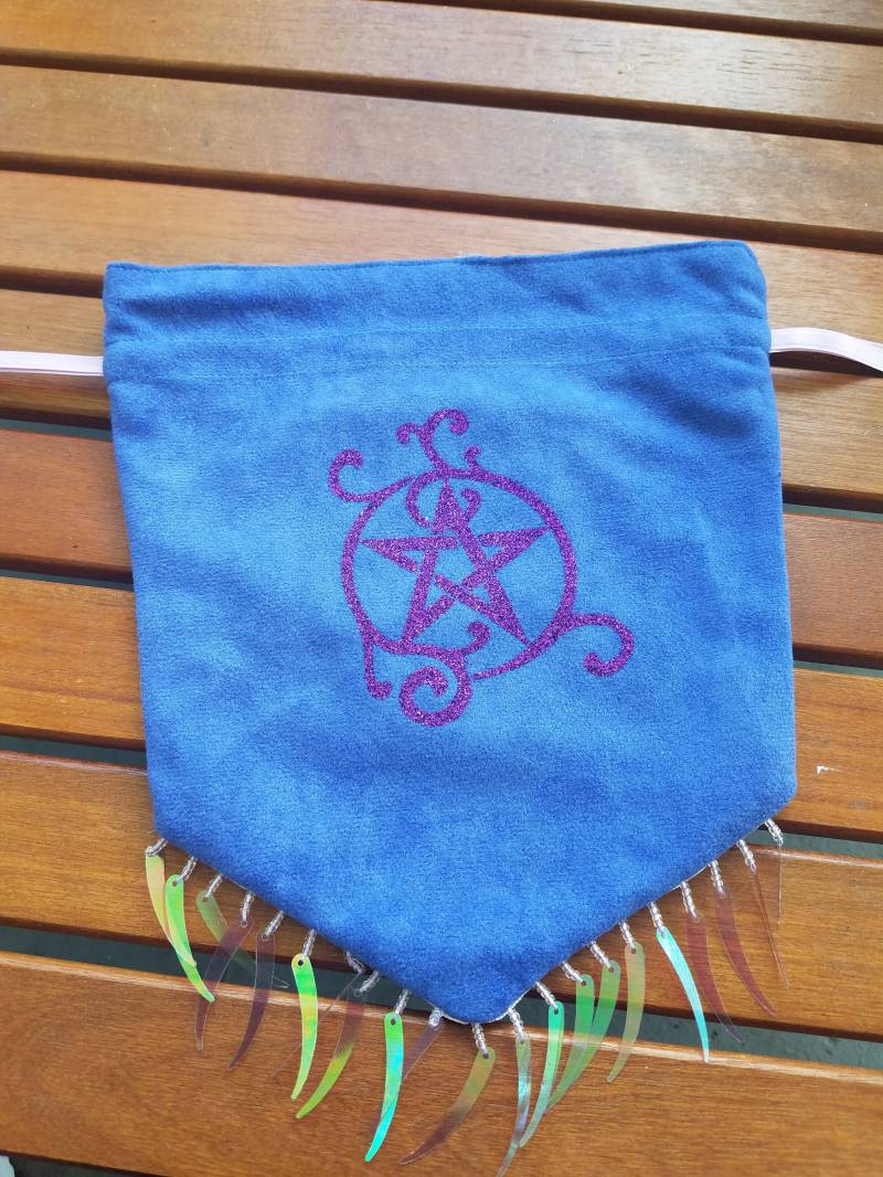 Pentagram Suedelcoth Beutel Pentagram Suedelcoth Beutel von TheVelvetAlchemist