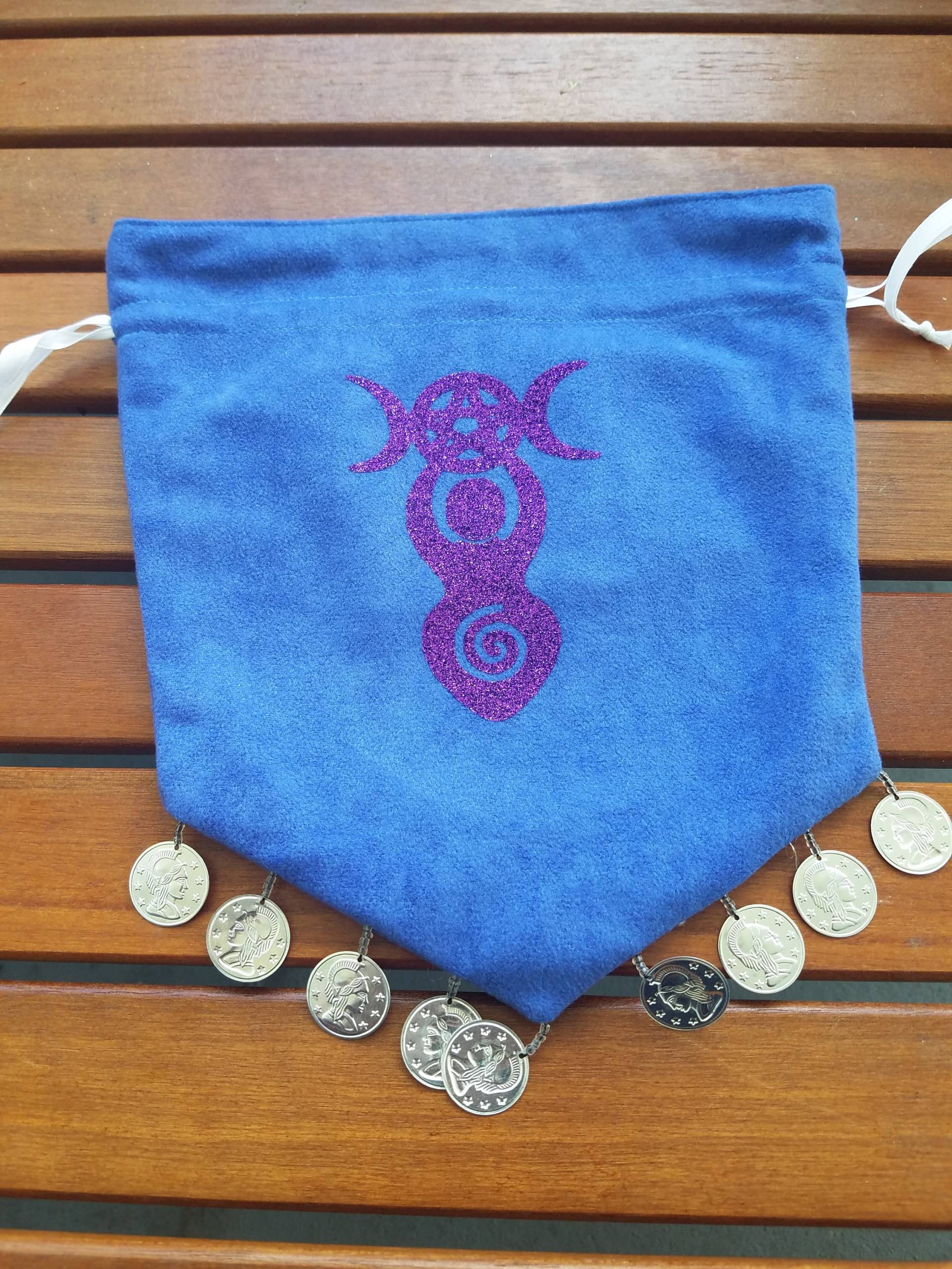 Spirale Göttin Suedecloth Beutel Spirale Göttin Suedecloth Beutel von TheVelvetAlchemist
