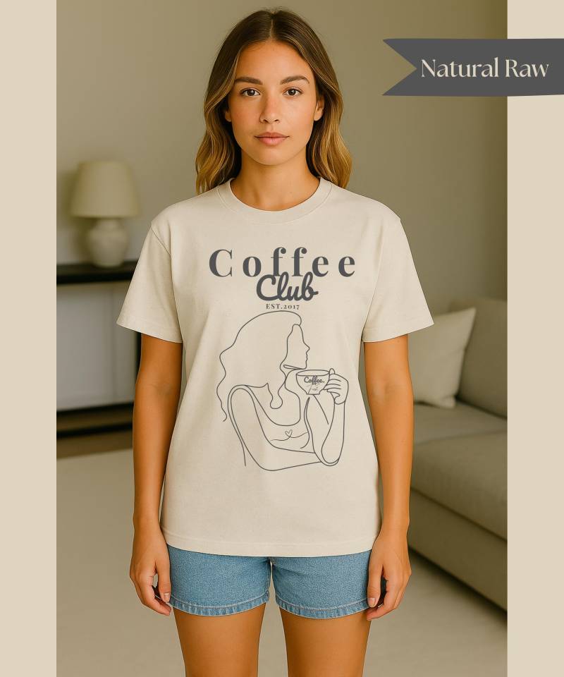 Coffee Club Shirt Aus Biobaumwolle Stanley Stella Creator Nachhaltiges Geschenk Für Kaffeeliebhaber Unisex Medium Fit Coffee Club Shirt Aus Biobaumwolle Stanley Stella Creator Nachhaltiges Geschenk Für Kaffeeliebhaber Unisex Medium Fit von TheVibeEdits