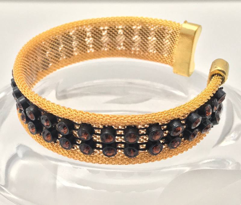 Bronze, Schwarz, Gold Armreif von TheVictoryCollection