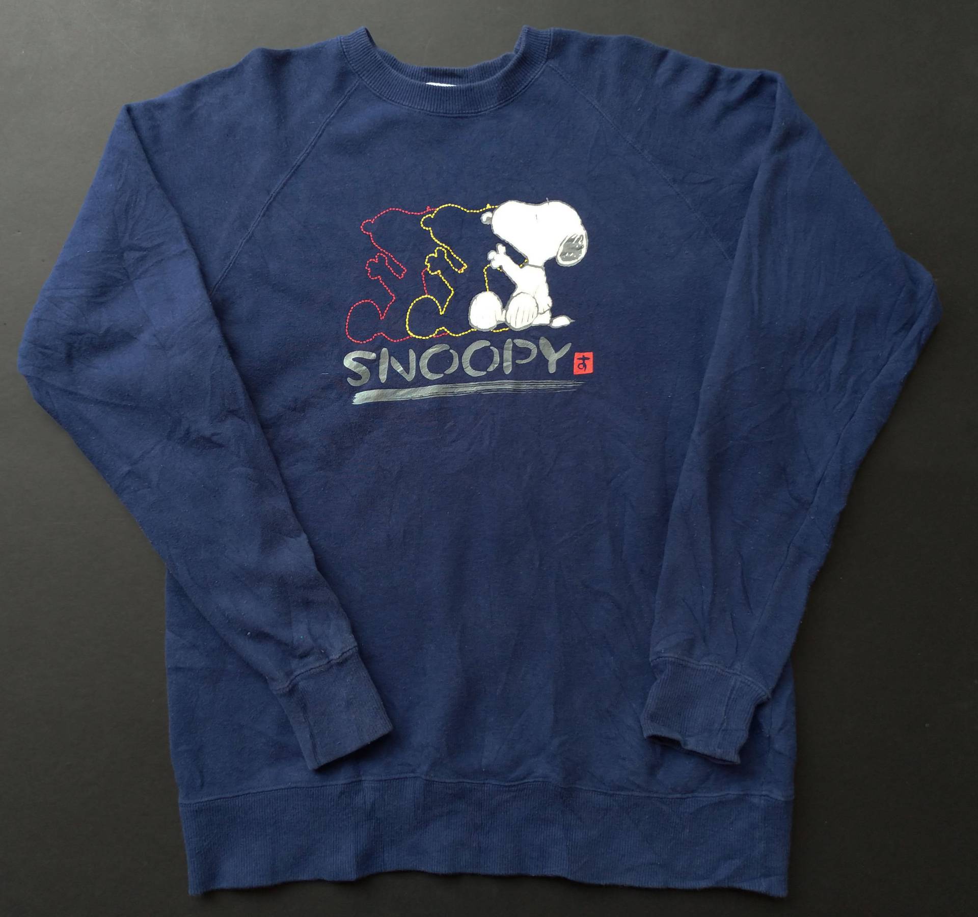 Jahrgang Peanutt Snoopyy Sweatshirt Crewneck Großen Cartoon Bildgröße M von TheVintageGarment