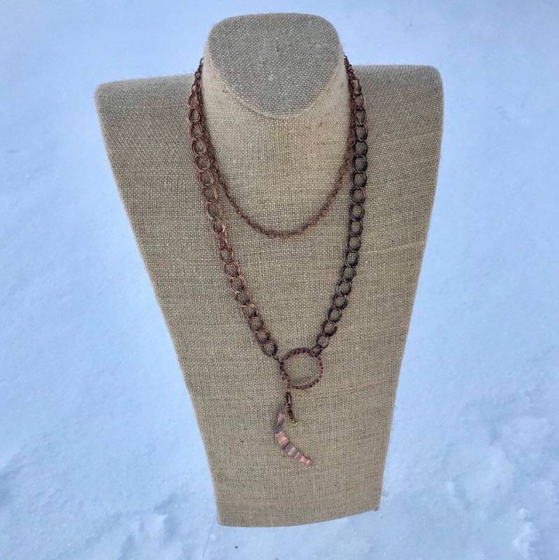 Mond Mine Halskette Mond Mine Halskette von TheVintageMermaidUS