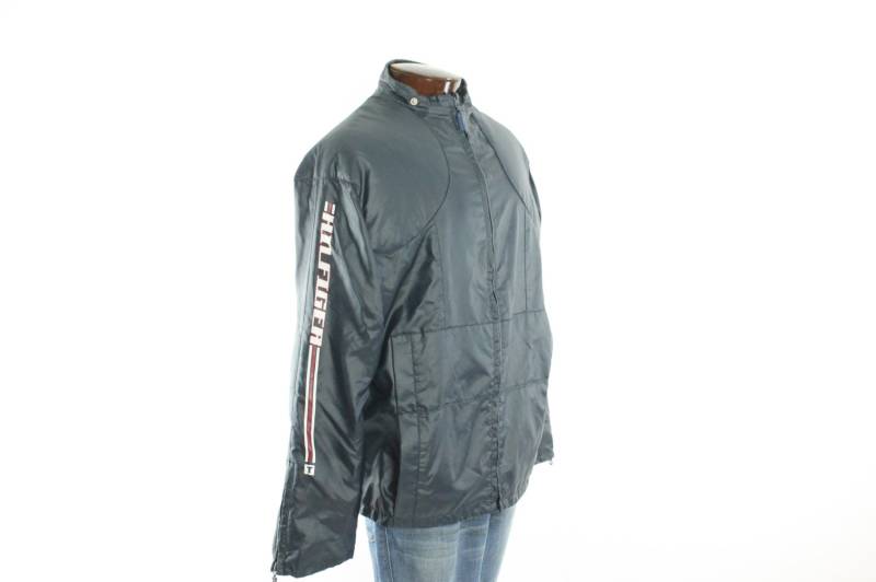 Vintage 90Er Tommy Hilfiger Raincoat Slicker Jacket 1990's Large L von TheVintageReserve