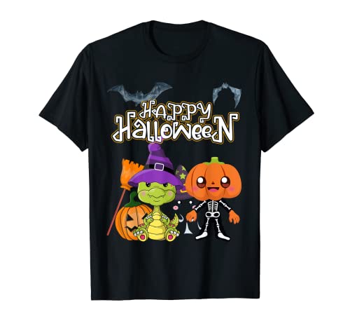 Niedlicher Halloween-Kürbis, Dino, Gespenster Jungen Kinder T-Shirt Niedlicher Halloween-Kürbis, Dino, Gespenster Jungen Kinder T-Shirt von TheVok Tees happy Halloween baby dino