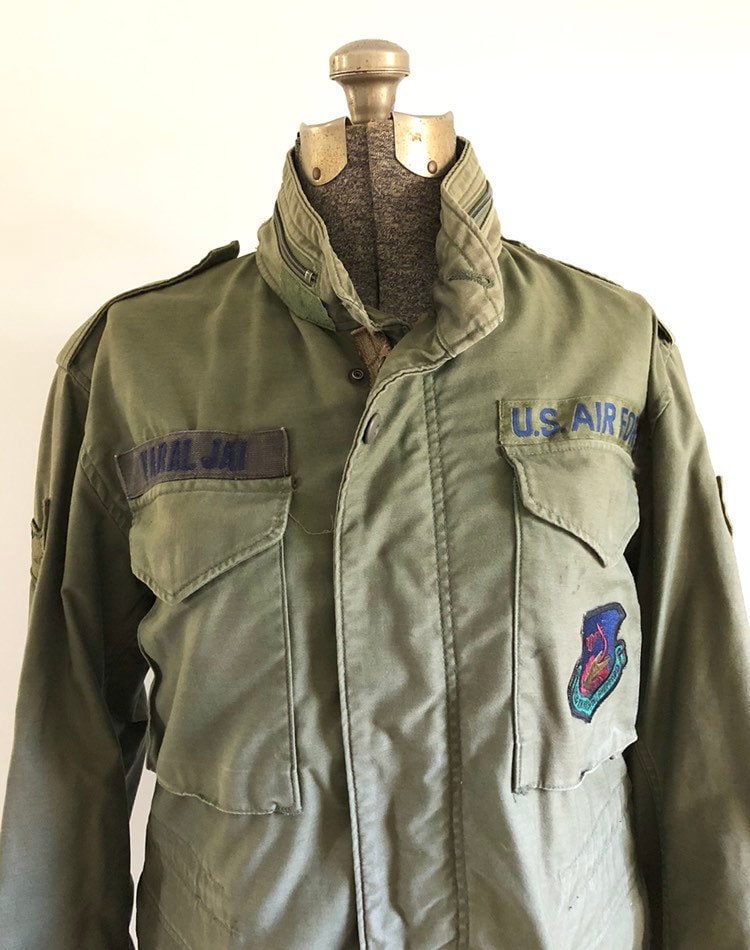 Vintage Grün, Die Us Air Force Mantel von TheWaffleCone