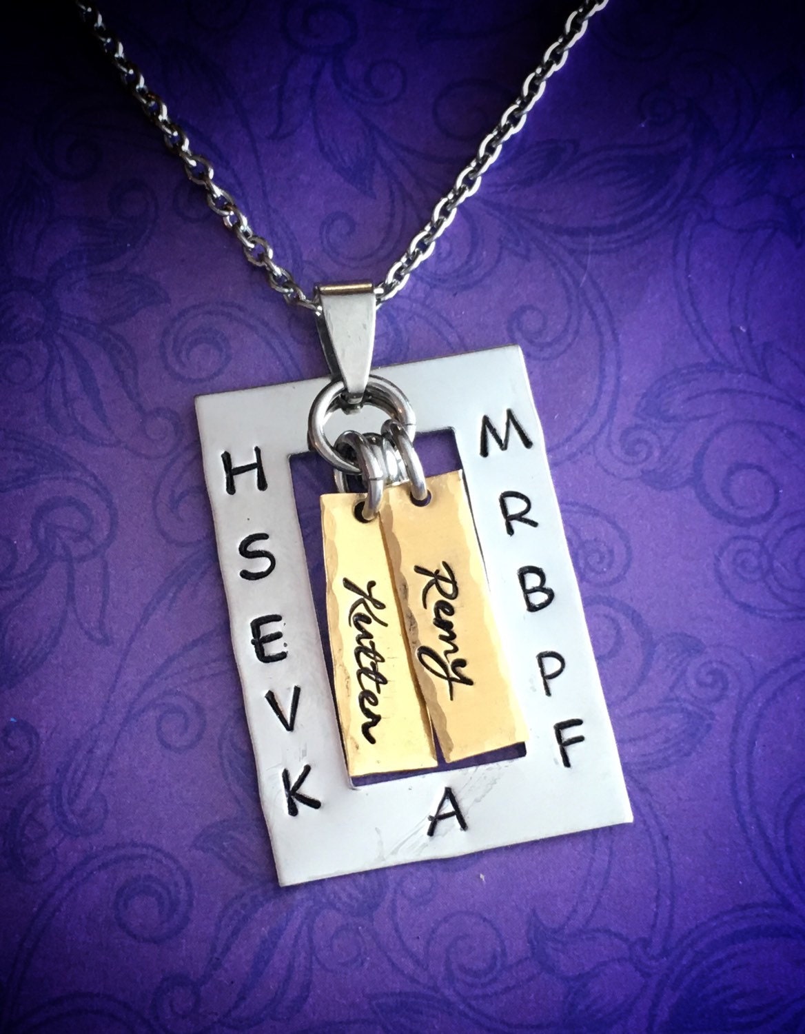 Hand Gestempelt Dressur Arena Halskette Personalisierte Geschenk Hand Gestempelt Dressur Arena Halskette Personalisierte Geschenk von TheWagTaggery