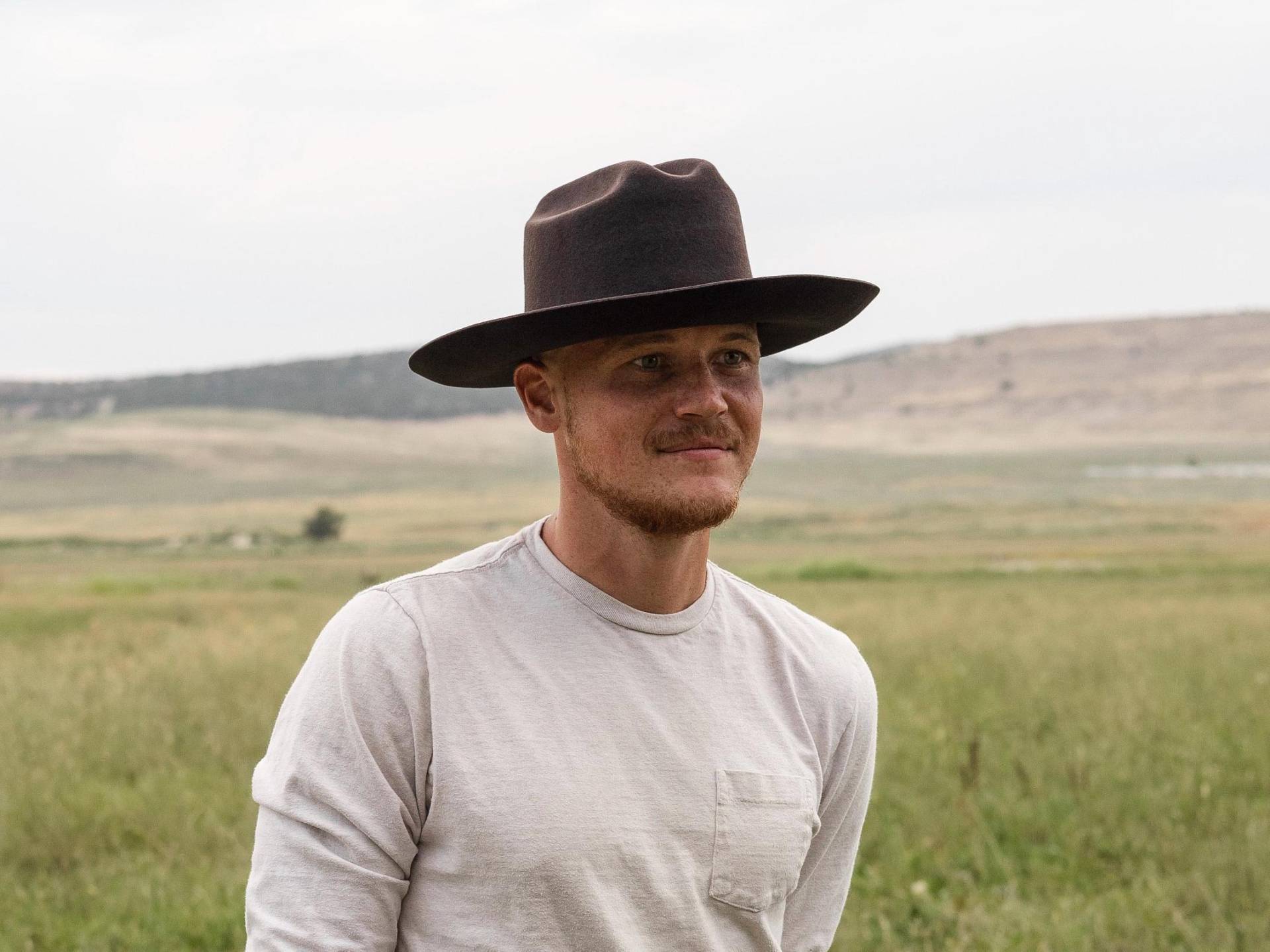 Herren Cattlemens Crease Cowboyhut, 100% Wollfilz, Sonnenschutz Upf 50+, Summer Rancher Fedora Hut, Anpassbar Und Personalisierbar von TheWildFigShop