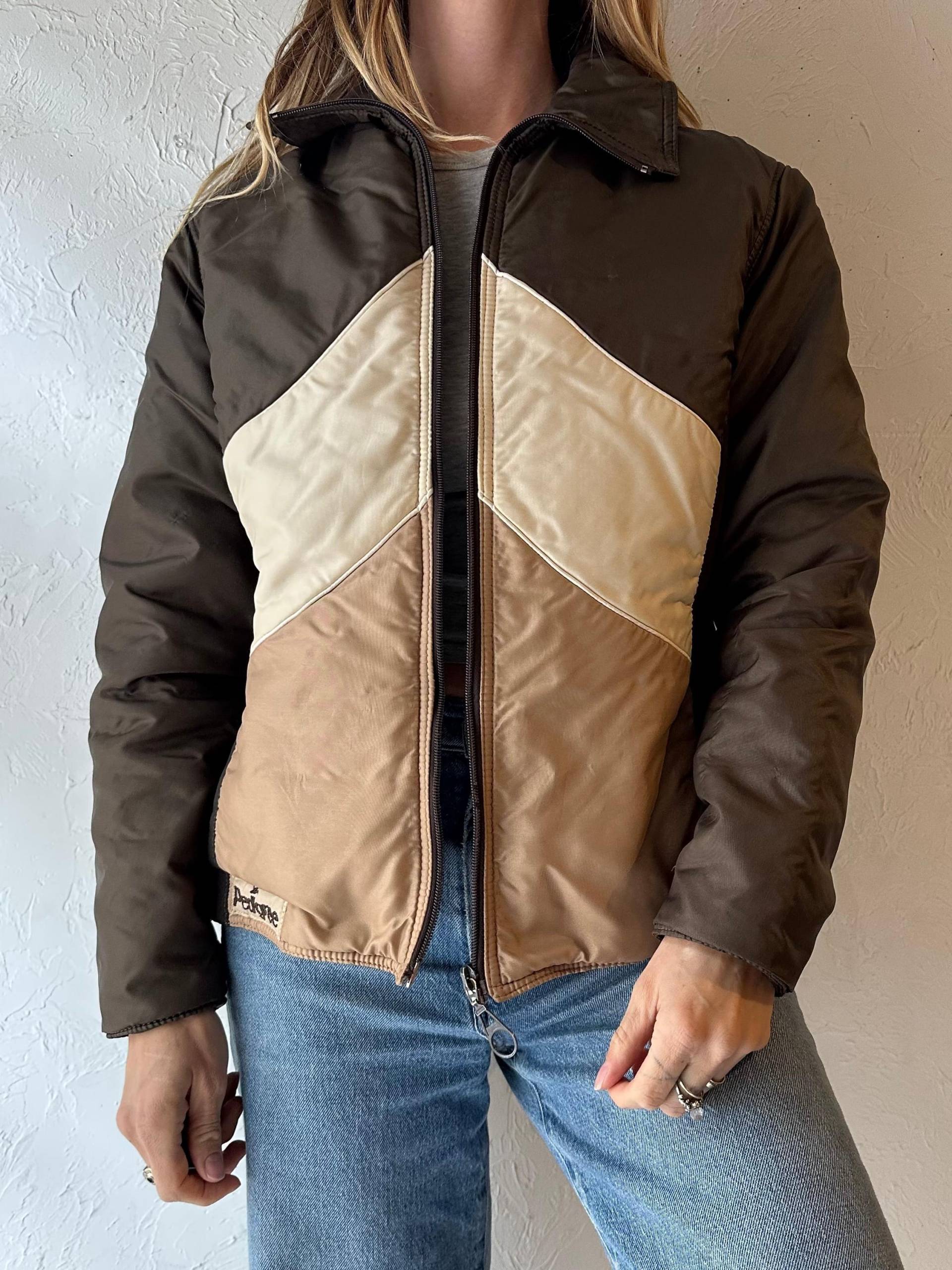 "80Er Jahre Vintage "Pedigree" Braune Steppjacke/Union Made Small." von TheWildHoneyShop