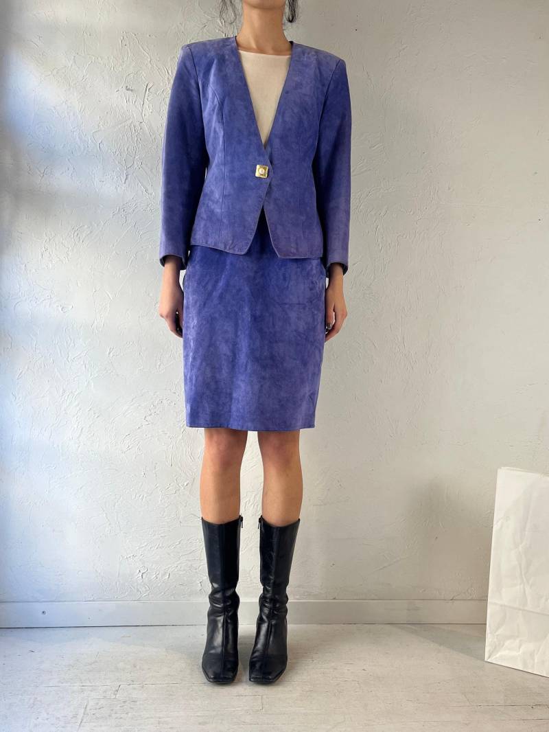 90Er "Danier' Wildleder Zweiteiler Set/Small von TheWildHoneyShop