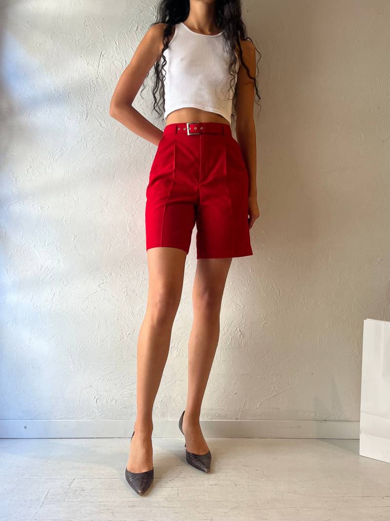 90Er Jahre "Laura Petites' Rotes Kleid Shorts/Small von TheWildHoneyShop