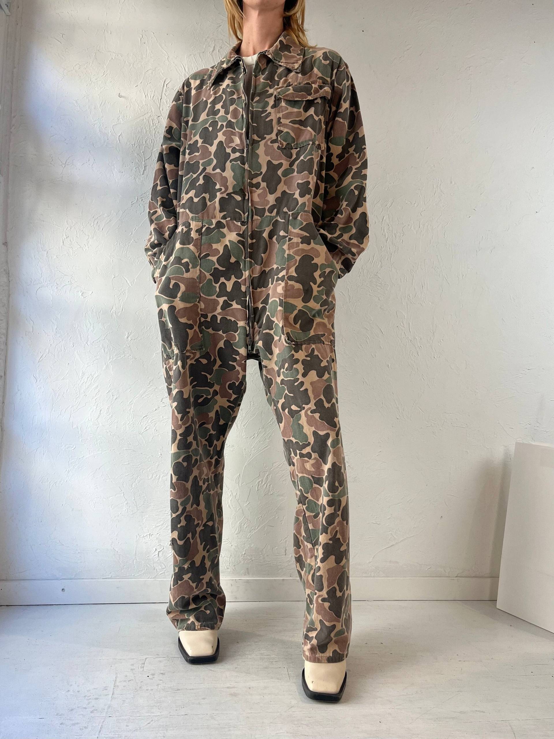 90Er Jahre "Sears' Camouflage Baumwollkessel Anzug/Large von TheWildHoneyShop