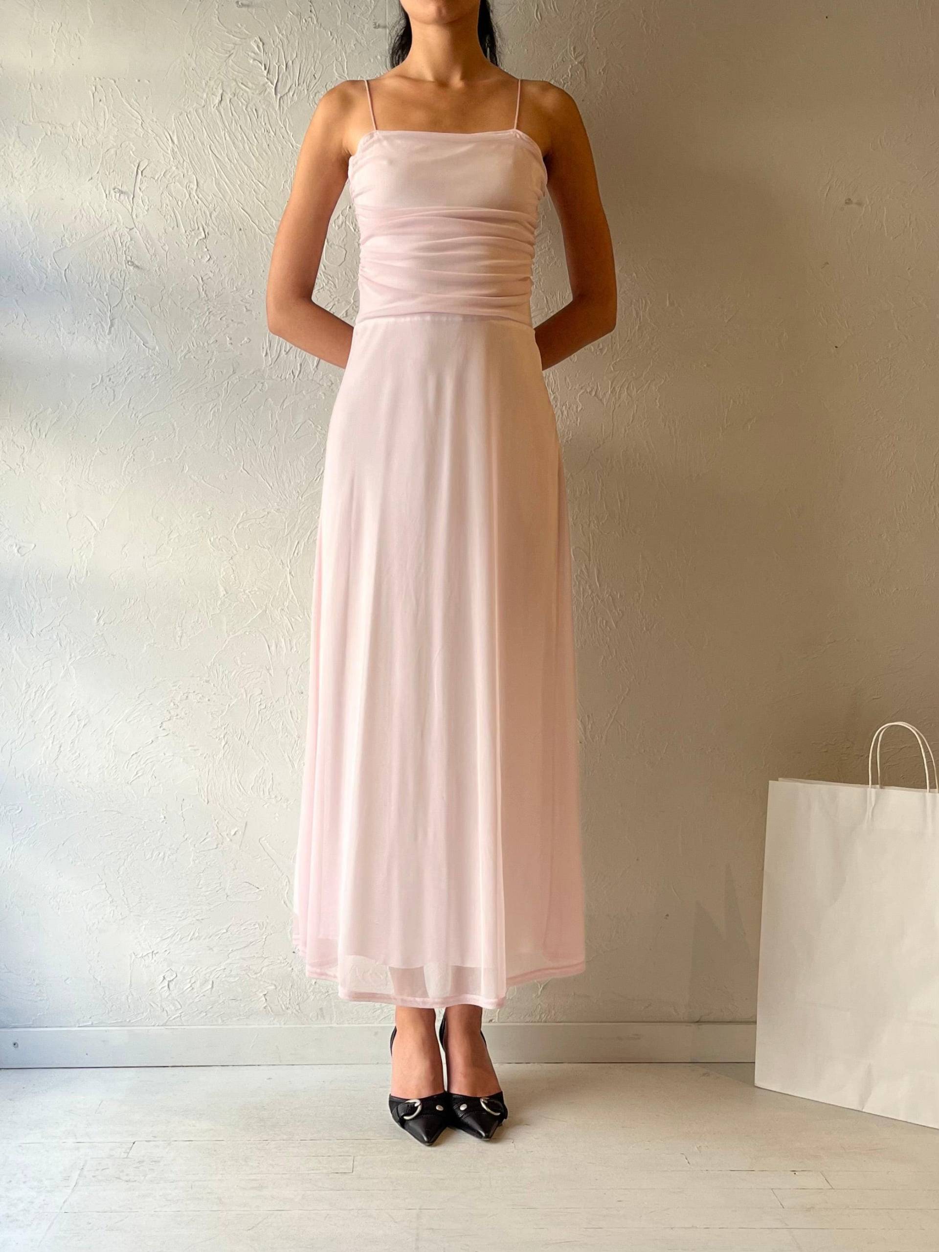 90S "Le Chateau' Rosa Abendkleid/Small von TheWildHoneyShop