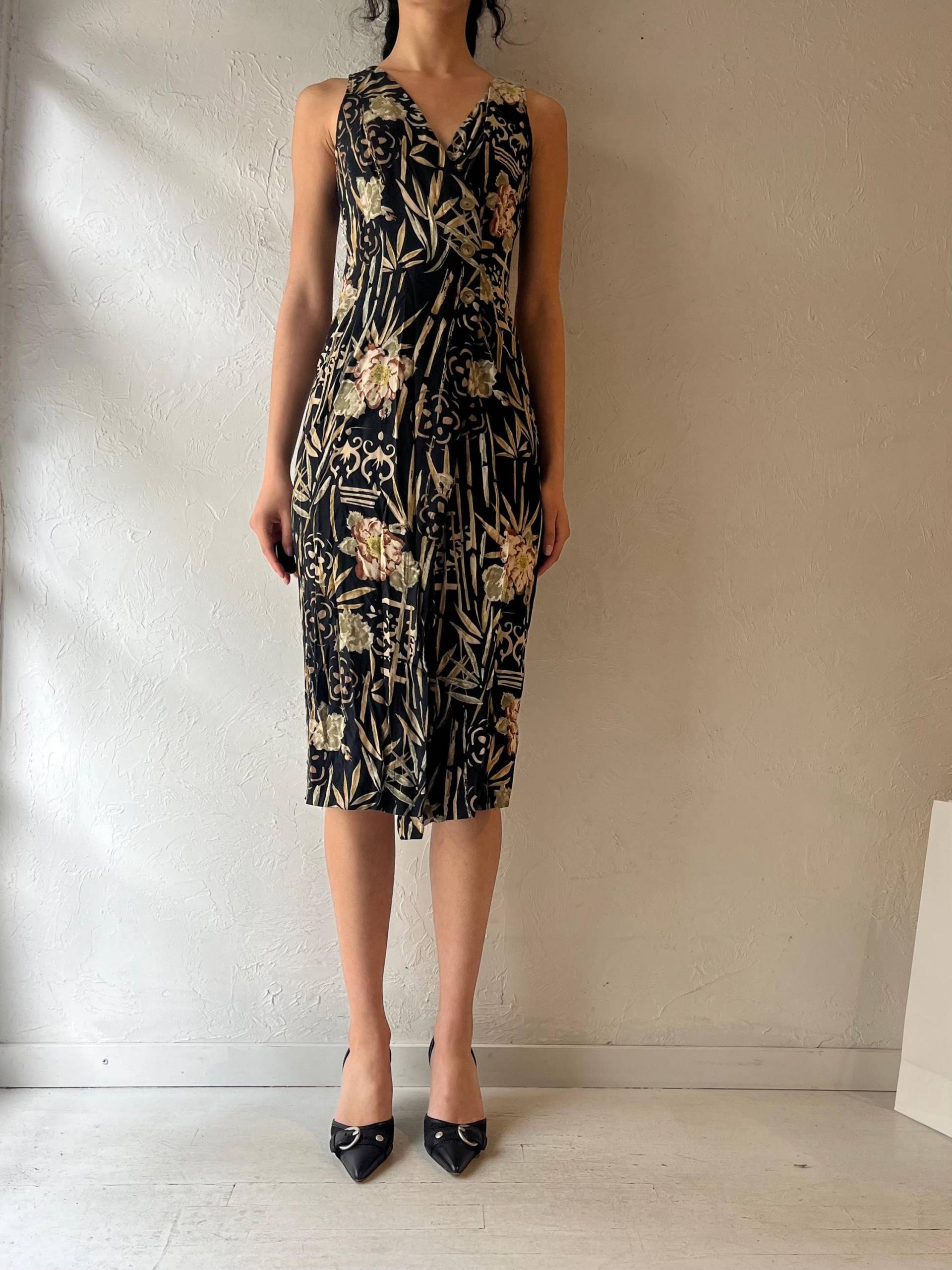 90S Wickelkleid "All That Jazz'/S von TheWildHoneyShop