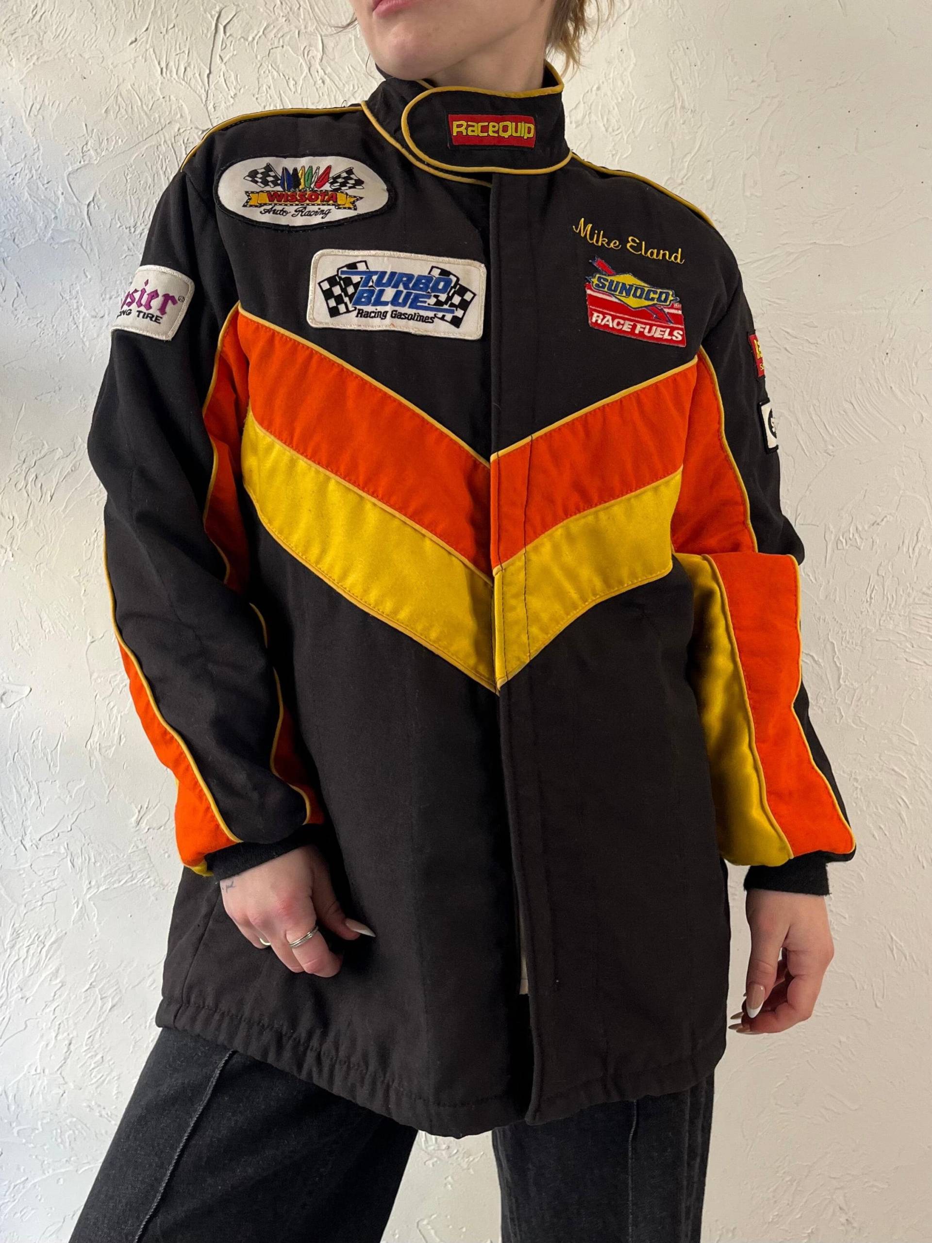 Vintage Retro Schwarze Racing Jacke/Medium von TheWildHoneyShop