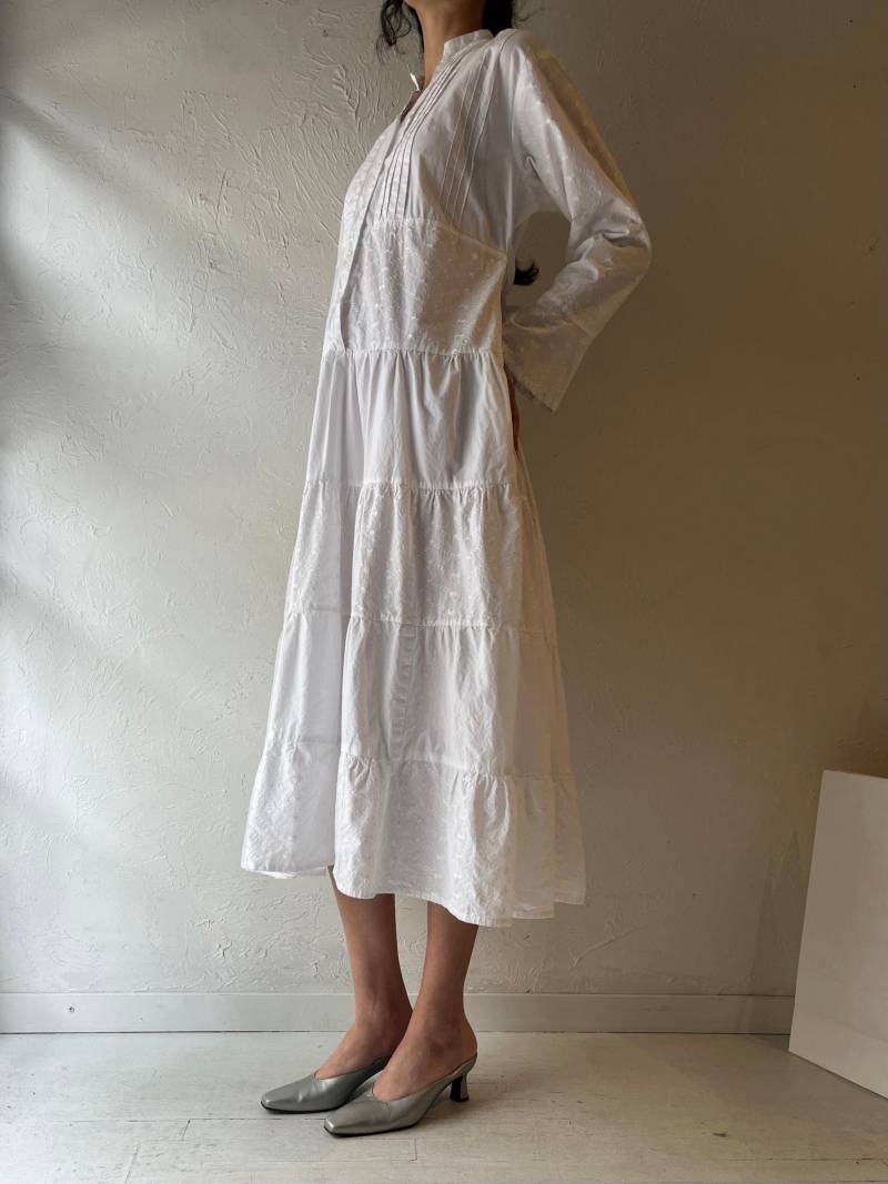 Y2K "Dressed in White' Langarm Kleid/Large von TheWildHoneyShop